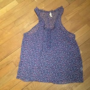 American Eagle Floral Tank Top